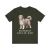 Bearded Collie Dad Shirt, Vintage Dog Sketch Tee, Dog Dad Gift