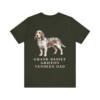 Grand Basset Griffon Vendeen Dad Shirt, Vintage Dog Sketch Tee, Dog Dad Gift