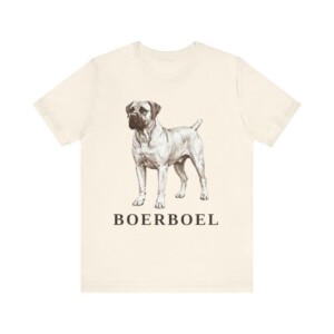 Boerboel Shirt, Vintage Dog Sketch Tee, Dog Lover Gift