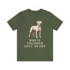 Dogo Argentino Humor Shirt, Vintage Dog Sketch Tee, Dog Humor Gift