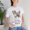 Bearded Collie Humor Shirt, Vintage Dog Sketch Tee, Dog Humor Gift