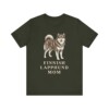 Finnish Lapphund Mom Shirt, Vintage Dog Sketch Tee, Dog Mom Gift