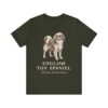 English Toy Spaniel Latin Shirt, Vintage Dog Sketch Tee, Dog Latin Gift