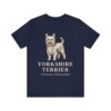 Yorkshire Terrier Latin Shirt, Vintage Dog Sketch Tee, Dog Latin Gift