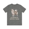 German Spitz Dad Shirt, Vintage Dog Sketch Tee, Dog Dad Gift