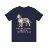 Grand Basset Griffon Vendeen Dad Shirt, Vintage Dog Sketch Tee, Dog Dad Gift