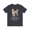 Bearded Collie Humor Shirt, Vintage Dog Sketch Tee, Dog Humor Gift