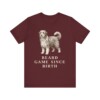 Bearded Collie Humor Shirt, Vintage Dog Sketch Tee, Dog Humor Gift