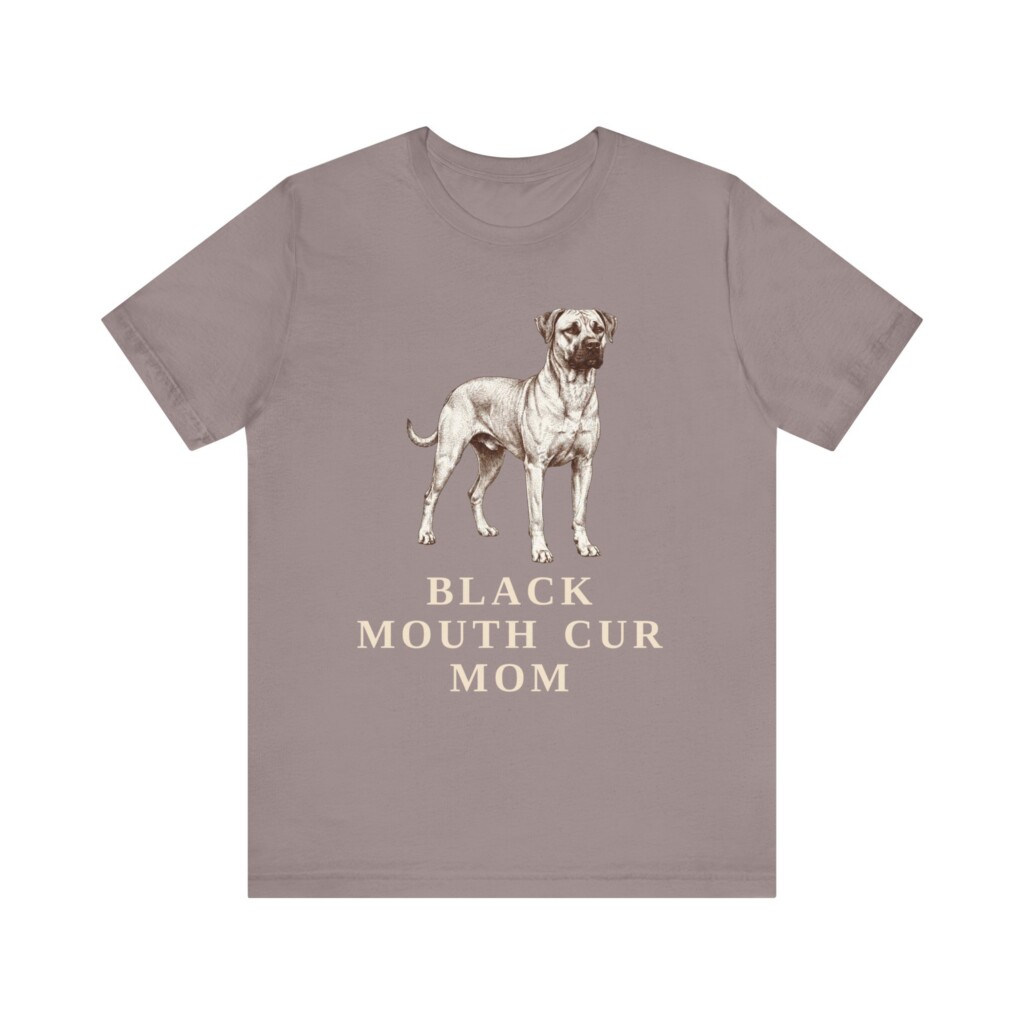 Black Mouth Cur Mom Shirt, Vintage Dog Sketch Tee, Dog Mom Gift