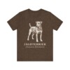 Jagdterrier Latin Shirt, Vintage Dog Sketch Tee, Dog Latin Gift