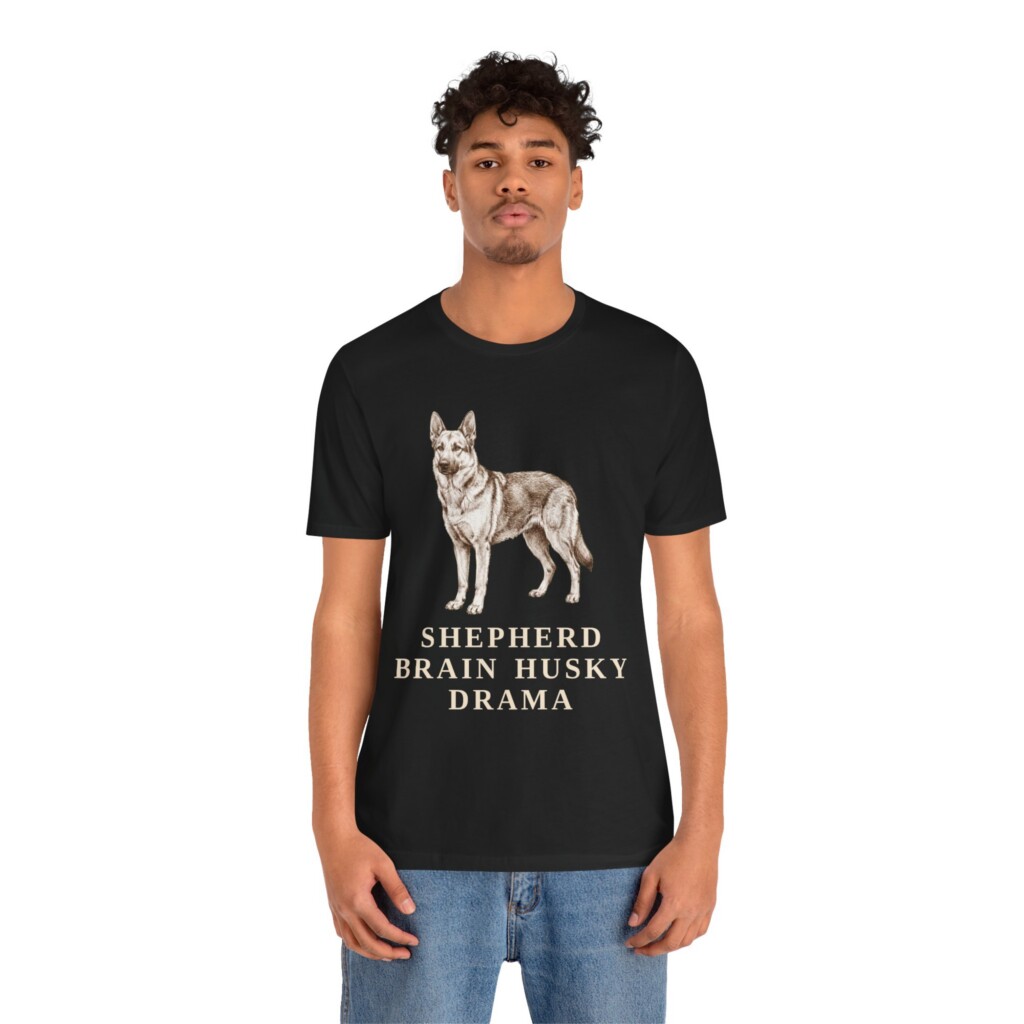 Gerberian Shepsky Humor Shirt, Vintage Dog Sketch Tee, Dog Humor Gift Gerberian Shepsky Humor Shirt, Vintage Dog Sketch Tee, Dog Humor Gift