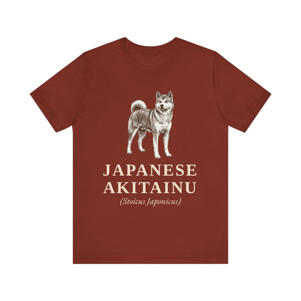 Japanese Akitainu Latin Shirt, Vintage Dog Sketch Tee, Dog Latin Gift Japanese Akitainu Latin Shirt, Vintage Dog Sketch Tee, Dog Latin Gift