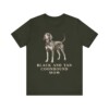 Black and Tan Coonhound Mom Shirt, Vintage Dog Sketch Tee, Dog Mom Gift