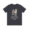 Japanese Akitainu Dad Shirt, Vintage Dog Sketch Tee, Dog Dad Gift Japanese Akitainu Dad Shirt, Vintage Dog Sketch Tee, Dog Dad Gift