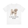 Cavachon Dad Shirt, Vintage Dog Sketch Tee, Dog Dad Gift