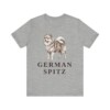German Spitz Shirt, Vintage Dog Sketch Tee, Dog Lover Gift