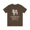German Spitz Latin Shirt, Vintage Dog Sketch Tee, Dog Latin Gift