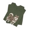 Finnish Lapphund Dad Shirt, Vintage Dog Sketch Tee, Dog Dad Gift Finnish Lapphund Dad Shirt, Vintage Dog Sketch Tee, Dog Dad Gift