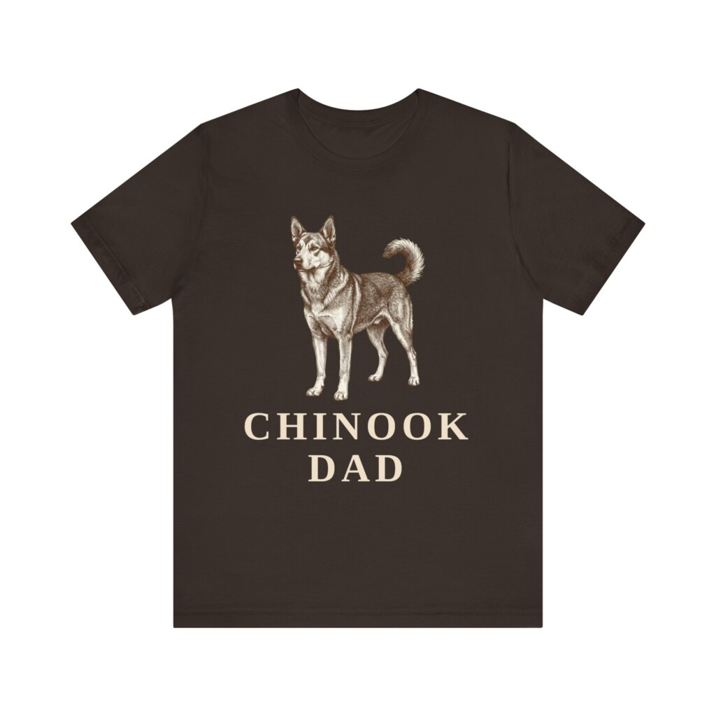 Chinook Dad Shirt, Vintage Dog Sketch Tee, Dog Dad Gift Chinook Dad Shirt, Vintage Dog Sketch Tee, Dog Dad Gift