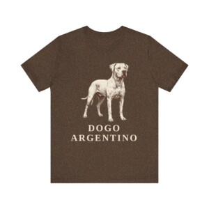 Dogo Argentino Shirt, Vintage Dog Sketch Tee, Dog Lover Gift