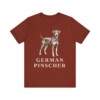 German Pinscher Shirt, Vintage Dog Sketch Tee, Dog Lover Gift