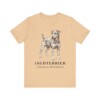 Jagdterrier Latin Shirt, Vintage Dog Sketch Tee, Dog Latin Gift