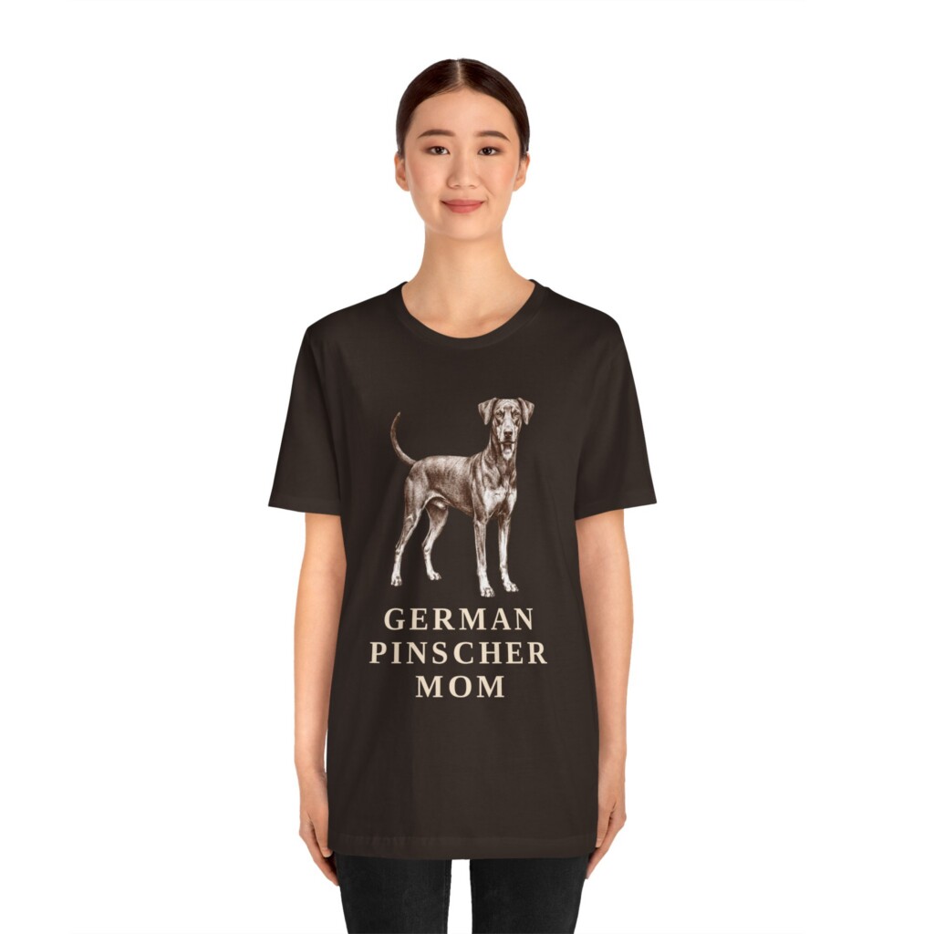 German Pinscher Mom Shirt, Vintage Dog Sketch Tee, Dog Mom Gift German Pinscher Mom Shirt, Vintage Dog Sketch Tee, Dog Mom Gift