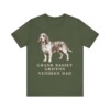 Grand Basset Griffon Vendeen Dad Shirt, Vintage Dog Sketch Tee, Dog Dad Gift