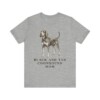 Black and Tan Coonhound Mom Shirt, Vintage Dog Sketch Tee, Dog Mom Gift