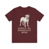 Dogue de Bordeaux Mom Shirt, Vintage Dog Sketch Tee, Dog Mom Gift