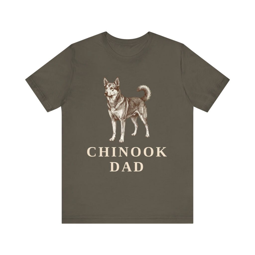 Chinook Dad Shirt, Vintage Dog Sketch Tee, Dog Dad Gift Chinook Dad Shirt, Vintage Dog Sketch Tee, Dog Dad Gift
