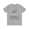 German Pinscher Latin Shirt, Vintage Dog Sketch Tee, Dog Latin Gift