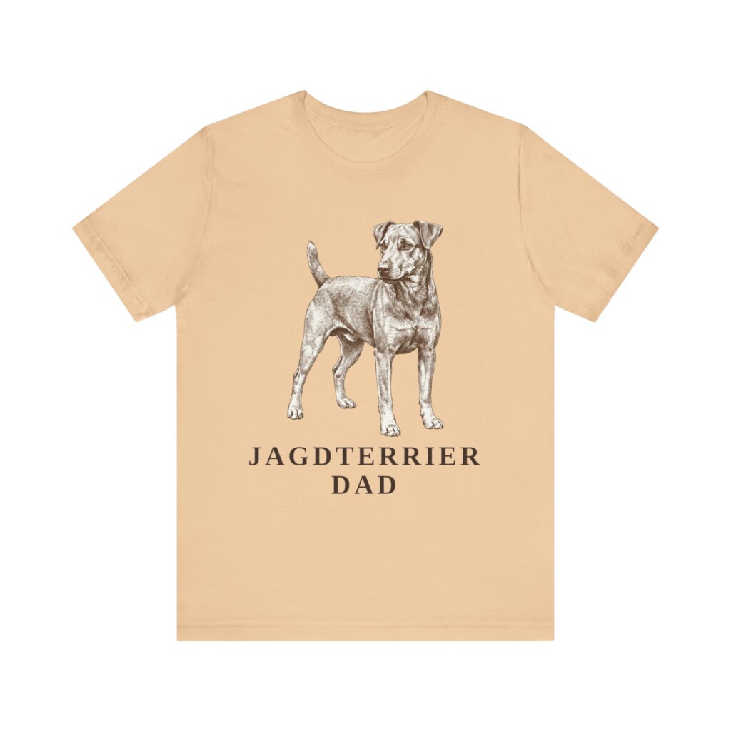 Jagdterrier Dad Shirt, Vintage Dog Sketch Tee, Dog Dad Gift Jagdterrier Dad Shirt, Vintage Dog Sketch Tee, Dog Dad Gift