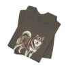 Finnish Lapphund Latin Shirt, Vintage Dog Sketch Tee, Dog Latin Gift