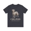 Chi-Poo Latin Shirt, Vintage Dog Sketch Tee, Dog Latin Gift