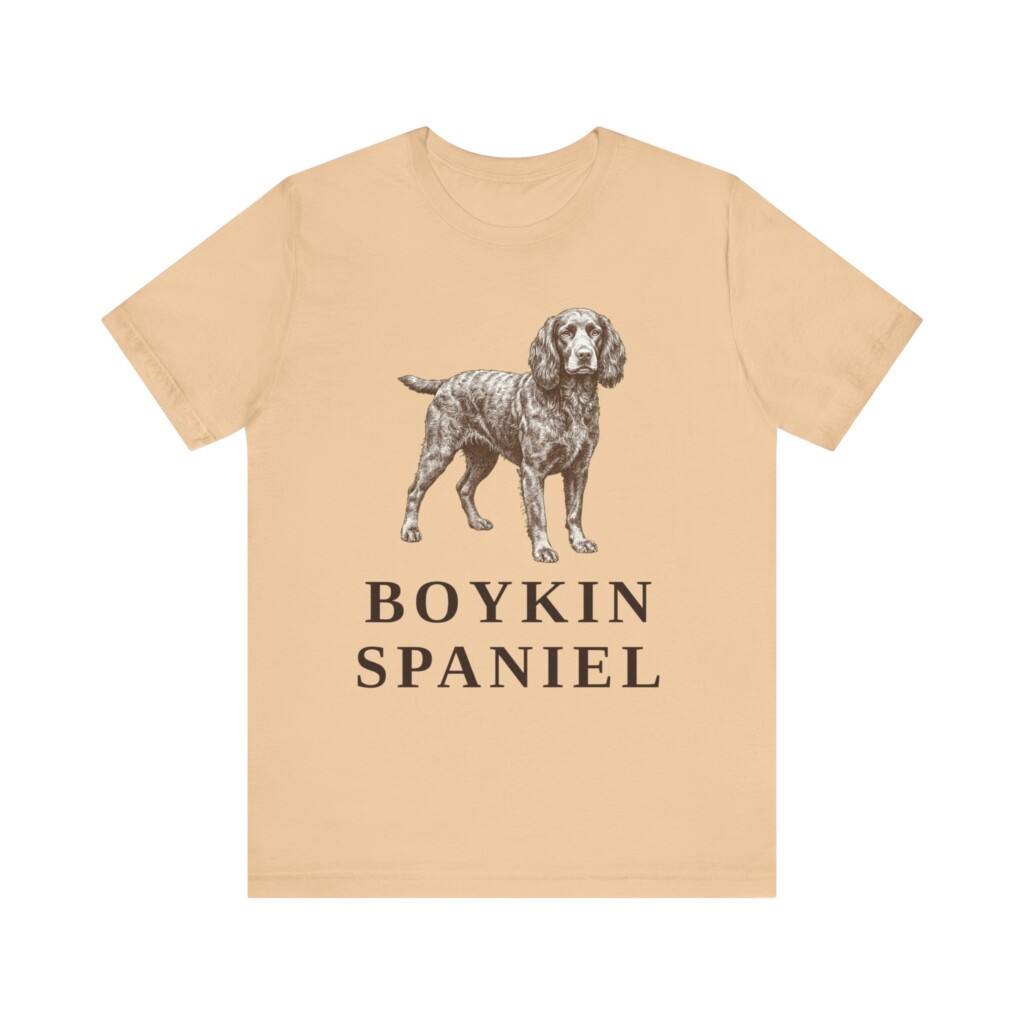 Boykin Spaniel Shirt, Vintage Dog Sketch Tee, Dog Lover Gift