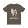 German Spitz Mom Shirt, Vintage Dog Sketch Tee, Dog Mom Gift