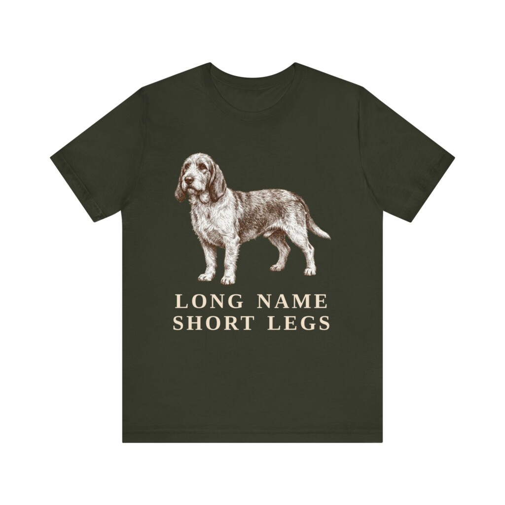 Grand Basset Griffon Vendeen Humor Shirt, Vintage Dog Sketch Tee, Dog Humor Gift