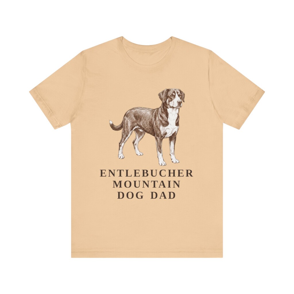 Entlebucher Mountain Dog Dad Shirt, Vintage Dog Sketch Tee, Dog Dad Gift Entlebucher Mountain Dog Dad Shirt, Vintage Dog Sketch Tee, Dog Dad Gift