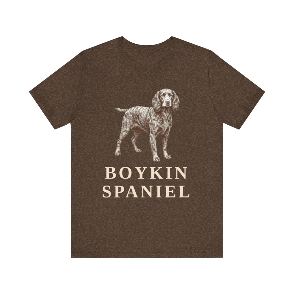 Boykin Spaniel Shirt, Vintage Dog Sketch Tee, Dog Lover Gift