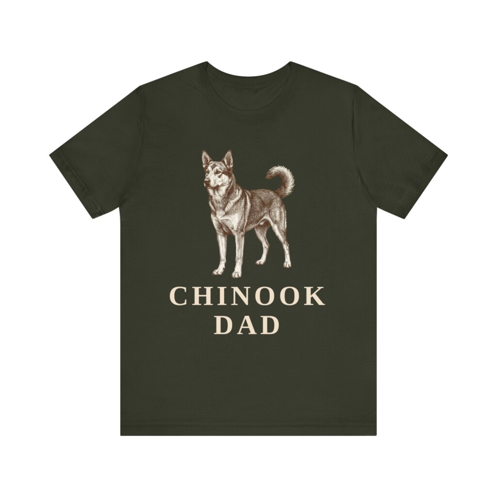 Chinook Dad Shirt, Vintage Dog Sketch Tee, Dog Dad Gift Chinook Dad Shirt, Vintage Dog Sketch Tee, Dog Dad Gift