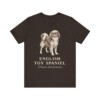 English Toy Spaniel Latin Shirt, Vintage Dog Sketch Tee, Dog Latin Gift