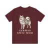 German Spitz Mom Shirt, Vintage Dog Sketch Tee, Dog Mom Gift
