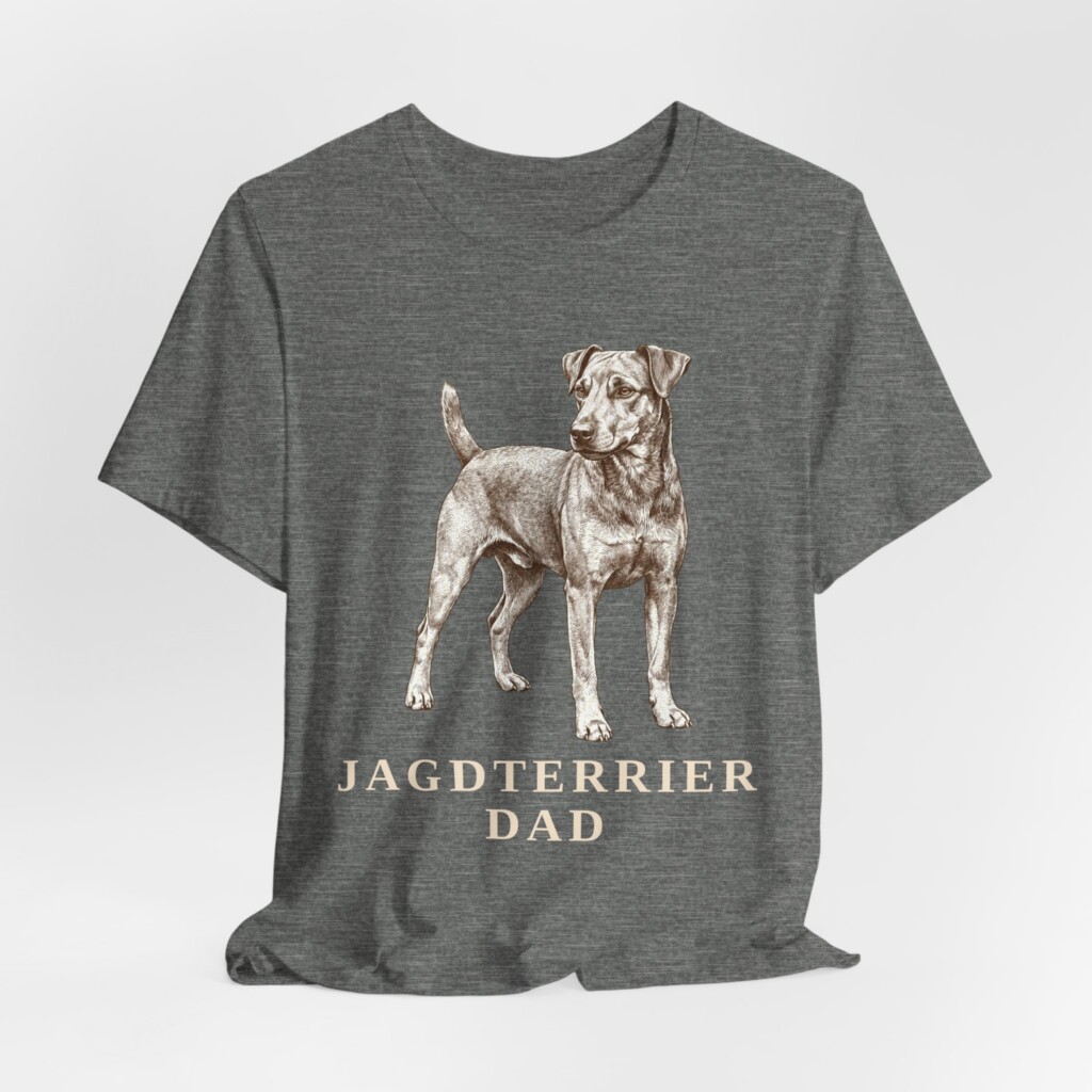 Jagdterrier Dad Shirt, Vintage Dog Sketch Tee, Dog Dad Gift Jagdterrier Dad Shirt, Vintage Dog Sketch Tee, Dog Dad Gift