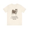 Finnish Lapphund Mom Shirt, Vintage Dog Sketch Tee, Dog Mom Gift