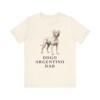 Dogo Argentino Dad Shirt, Vintage Dog Sketch Tee, Dog Dad Gift
