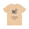 Finnish Lapphund Dad Shirt, Vintage Dog Sketch Tee, Dog Dad Gift Finnish Lapphund Dad Shirt, Vintage Dog Sketch Tee, Dog Dad Gift