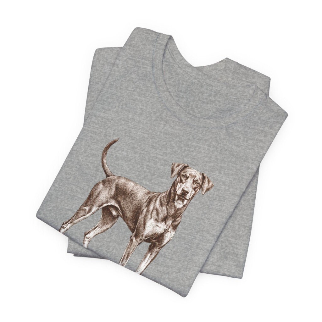 German Pinscher Dad Shirt, Vintage Dog Sketch Tee, Dog Dad Gift