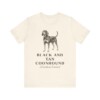 Black and Tan Coonhound Latin Shirt, Vintage Dog Sketch Tee, Dog Latin Gift