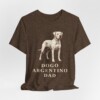 Dogo Argentino Dad Shirt, Vintage Dog Sketch Tee, Dog Dad Gift